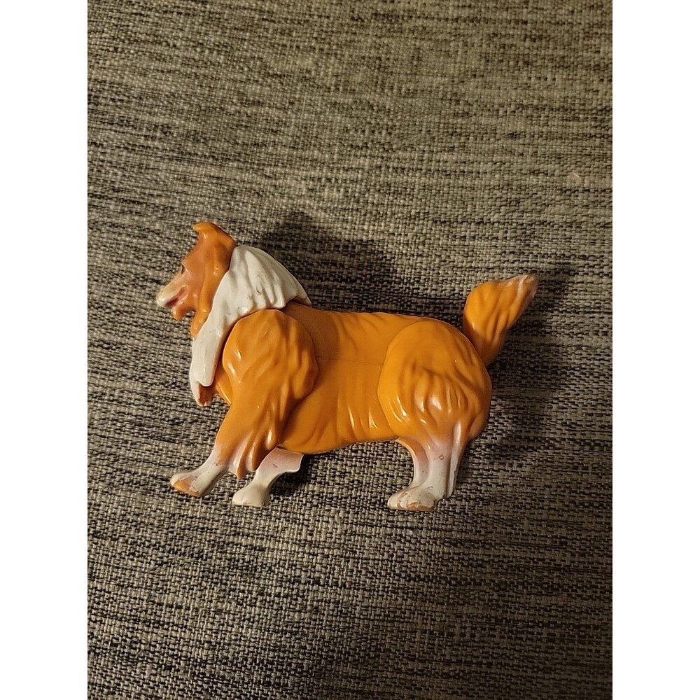 VINTAGE 1976 FISHER PRICE ADVENTURE PEOPLE COLLIE DOG SCOUT LASSIE